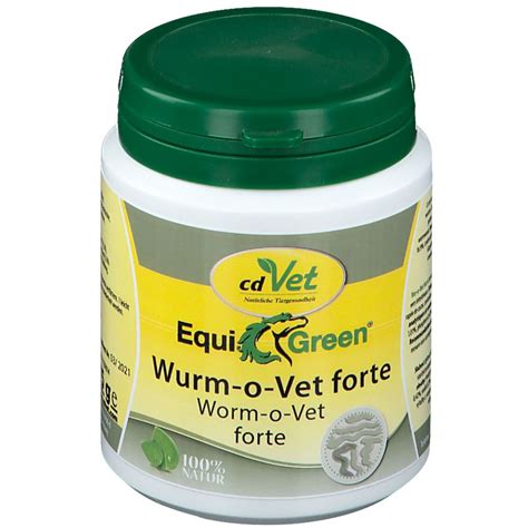 Cd Vet EquiGreen Wurm O Vet Forte 75 G Shop Apotheke