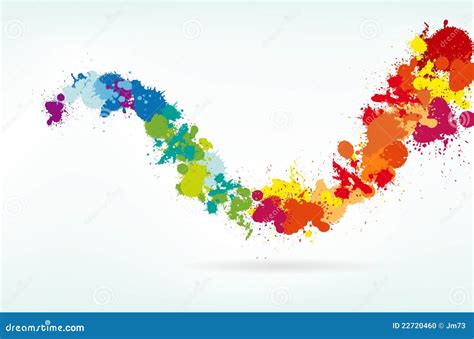 Colorful splash background stock vector. Illustration of elegance ...