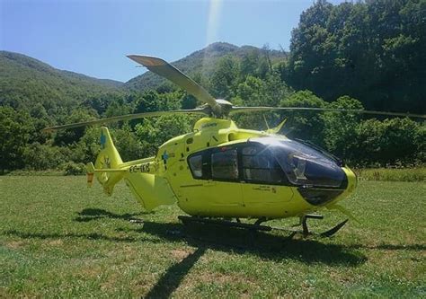 Trasladan En Helicóptero Al Hospital De Zamora A Un Varón Tras Un