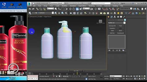 3d Product Bottle Modeling And Rendering Tutorial In 3d Studio Max Part