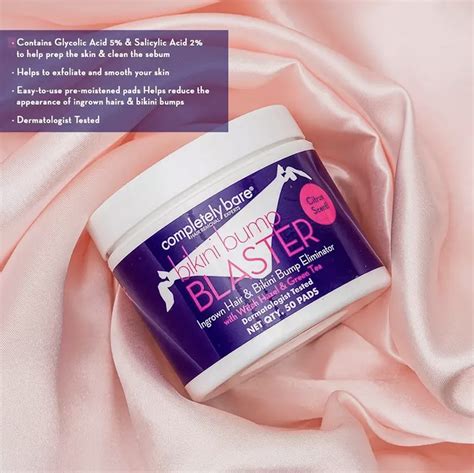 Completely Bare Bikini Bump Blaster Ingrown Hair And Bikini Bump Eliminator