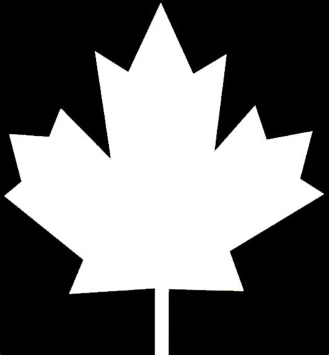 Maple Leaf Stencil - ClipArt Best