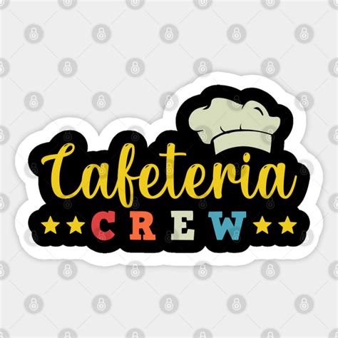 Lunch Lady Cafeteria Crew Lunch Lady Lunch Lady Sticker Teepublic