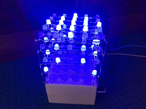 5x5x5 Rgb Led Cube 5 Steps Instructables