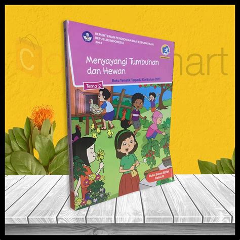 Jual Buku Pelajaran Sd Tematik Menyayangi Tumbuhan Dan Hewan Kelas