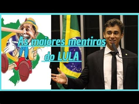 Nikolas Exp E As Mentiras De Lula Imperd Vel Youtube