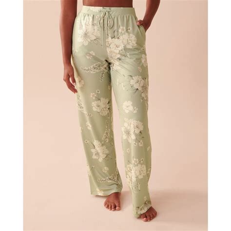 Buy La Vie En Rose Recycled Fibers Floral Pyjama Pant Online