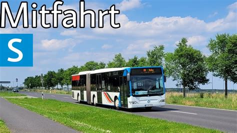 Mitfahrt Mercedes Benz Citaro O Facelift G Linie S S