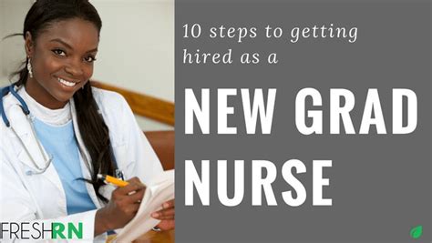 10 Steps To Getting Hired As A New Grad Nurse Freshrn