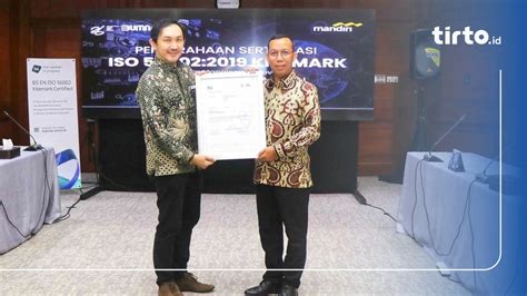 Bank Mandiri Raih Iso Berkat Inovasi Transformasi Digital