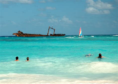 Punta Cana Shipwreck At Bavaro Beach Ron Caswell Flickr