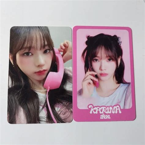 Jual Clearance Sale Photocard Official Aespa Red Velvet Somi Ningning