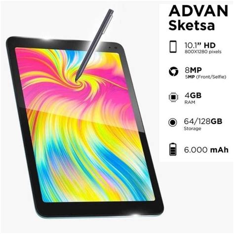 Jual Advan Tab Sketsa Gb Garansi Resmi Di Seller Sms Shop