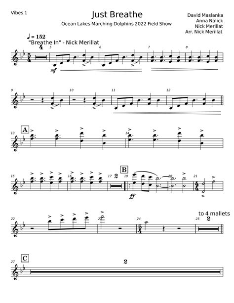 Breathe Am Anna Nalick Sheet Music For Piano Solo Easy