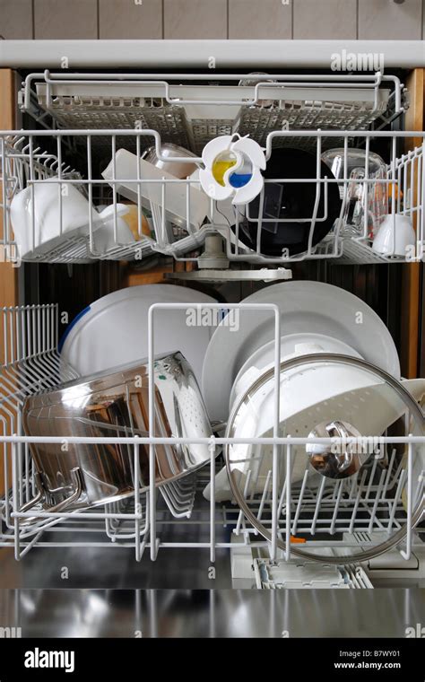 Inside Dishwasher Hi Res Stock Photography And Images Alamy