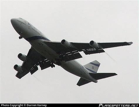 X Eld El Al Israel Airlines Boeing Photo By Darren Varney Id