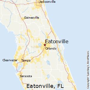 Eatonville Florida Map | Florida Map 2018