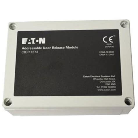 Eaton Ciop 7273 Addressable Door Release Module En54 Systems