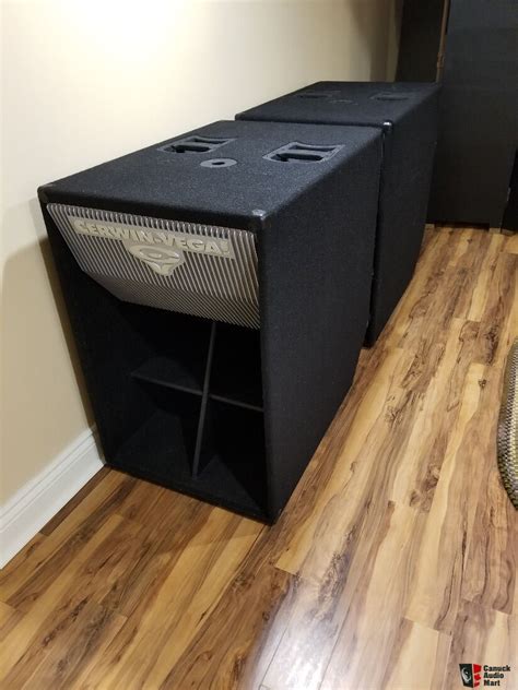 REDUCED Cerwin Vega Subwoofers AB 36 The Earthquakes For Sale