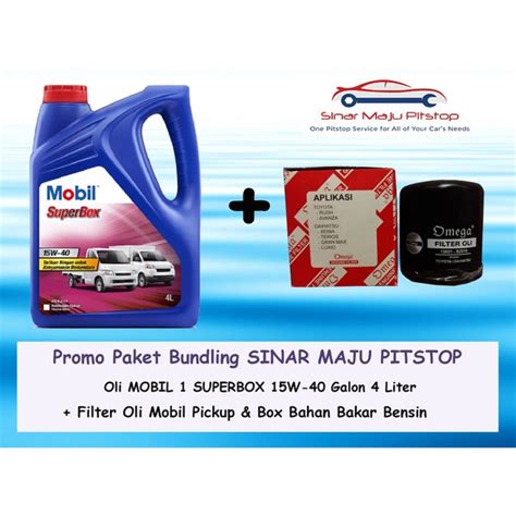 Jual Paket Bundling Oli Mobil Superbox W Galon Liter Original