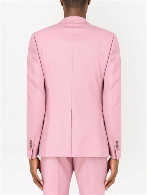 Single Breasted Suit Jacket Dolce And Gabbana