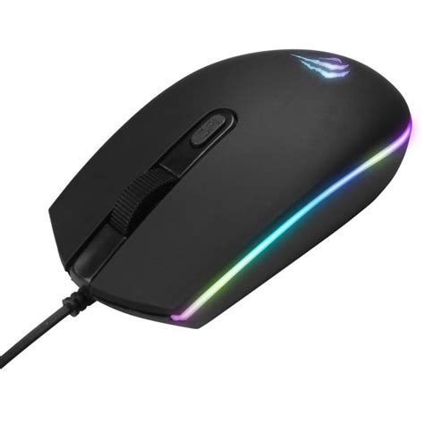 Souris Gaming Filaire Optique Havit MS1003 RGB Noir SpaceNet Tunisie