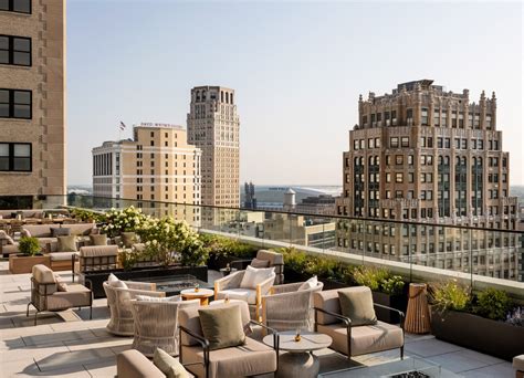 Restored Book Tower In Detroit Features Hospitality Venues By Method Co