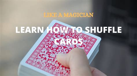 Learn At Home How To Shuffle Playing Cards Like A Pro Faro Shuffle