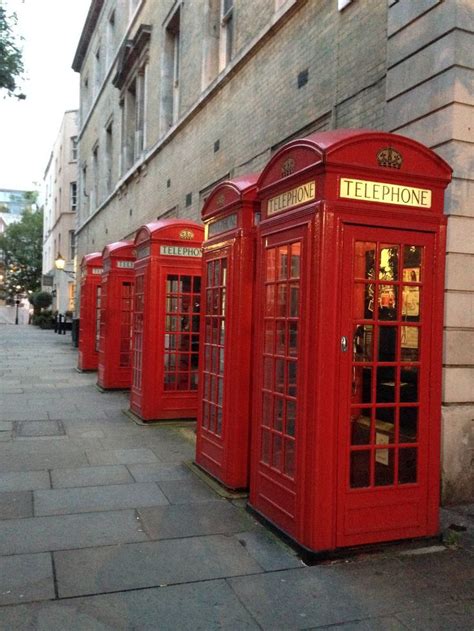 Red Phone Booths In London England C Gavel International