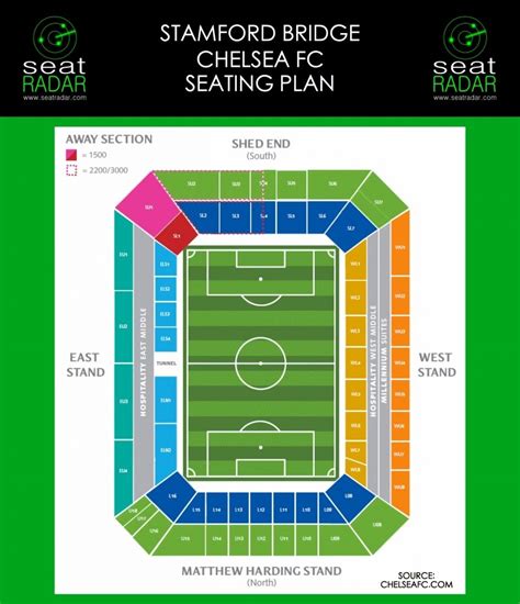 stamford bridge seating plan | Seating plan, How to plan, Stamford bridge