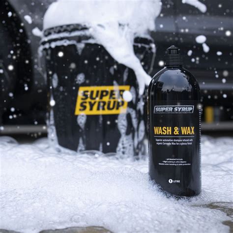 Wash Wax Car Shampoo Super Syrup