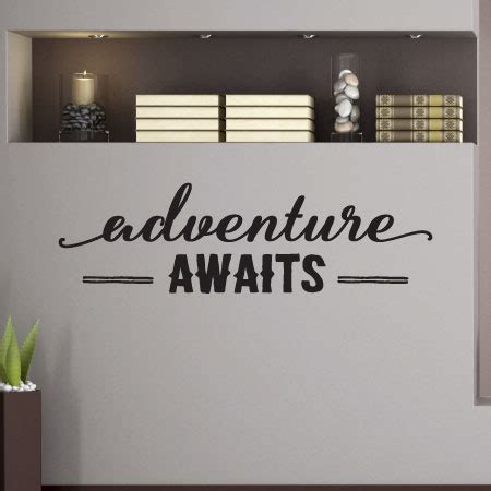 Adventure Awaits Wall Quotes Decal Wallquotes