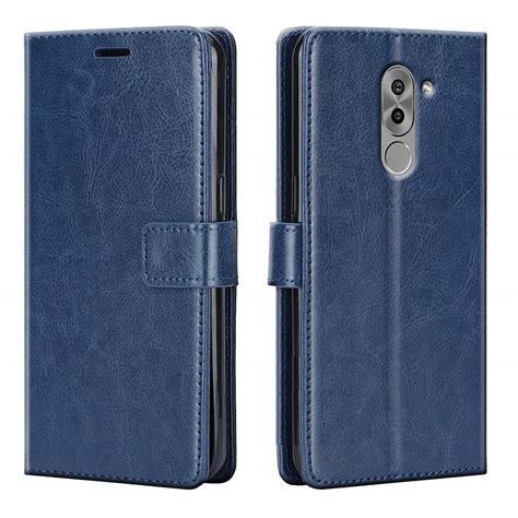 Fastship Faux Leather Wallet With Back Case TPU Build Stand Magnetic