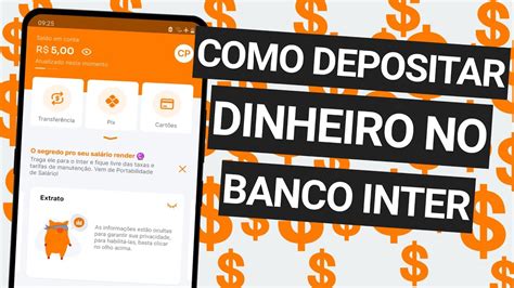 Como Depositar Dinheiro No Banco Inter Youtube