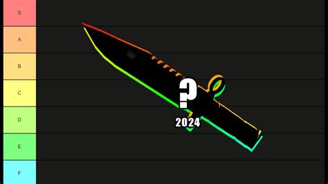 The Best Knife In Counter Strike Is Skin Tier List Youtube