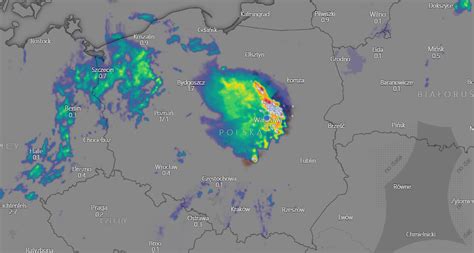 Burza Nad Warszaw Dzisiaj Ciana Deszczu Wichura Porywa A Ludzi