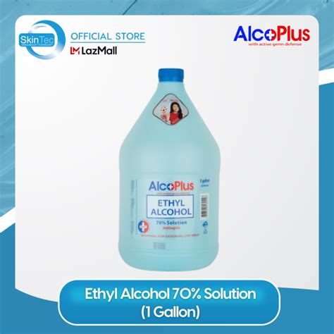 Alcoplus Blue Ethyl Alcohol Solution Gallon Lazada Ph