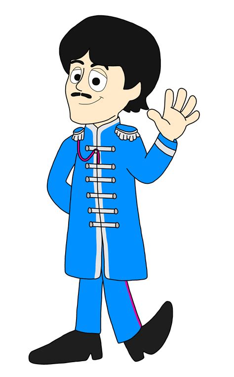 Paul McCartney (Sgt. Pepper) by DeeTommCartoons on DeviantArt