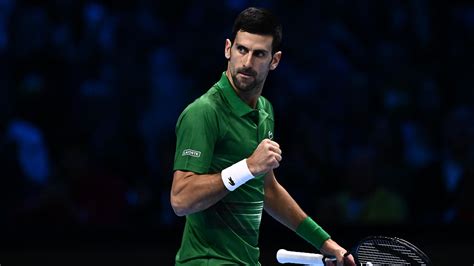 Novak Djokovic Makes Impressive Start At Atp Finals With Straight Sets