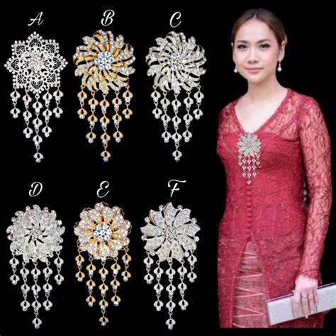 Jual Bros Kebaya Besar Bros Kutu Baru Mata Bros Susun Bros Dada