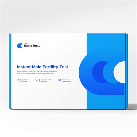 Instant Male Fertility Test Official Rapid Tests