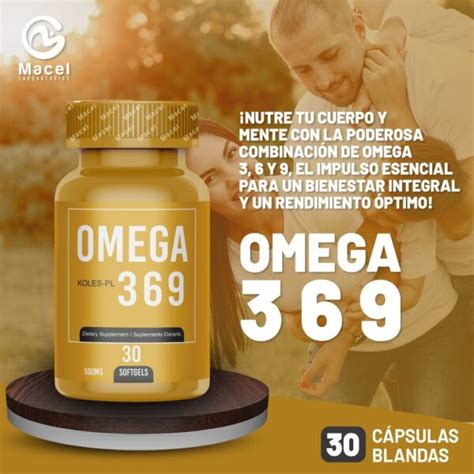 Omega 3 6 Y 9 Procaps De 1000 Mg X 30 Softgels Vinat Vive Naturalmente