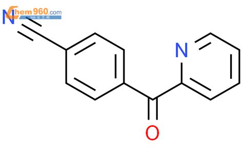 57954 94 62 4 氰基苯甲酰基吡啶化学式、结构式、分子式、mol 960化工网