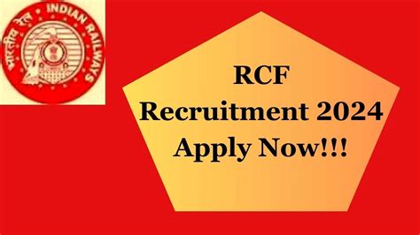 Application For Employment RCF Recruitment 2024 Apply Sportspersons