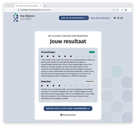 Een Toolbox Om KMO S Met Due Diligence Aan De Slag Te Laten Gaan