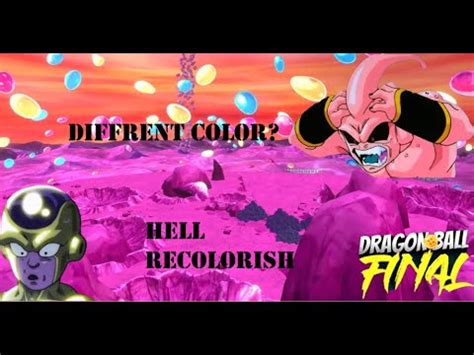 Dragon Ball Final Remastered Different Hell Sky Color Youtube