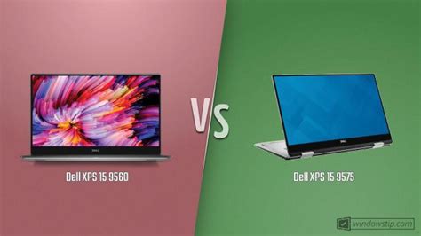 Dell XPS 15 9560 Vs Dell XPS 15 9575 Full Specs Comparison