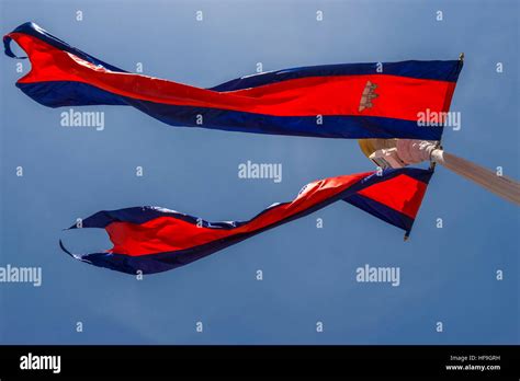 Khmer rouge flag hi-res stock photography and images - Alamy