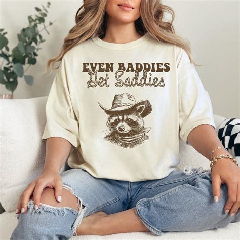 Even Baddies Get Saddies T Shirt Mental Health Shirt Retro Graphic