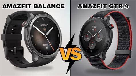 Amazfit Balance Vs Amazfit GTR 4 Comparativo Qual é o Melhor YouTube